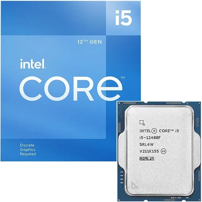 CPU INTEL I5 12400F TRAY